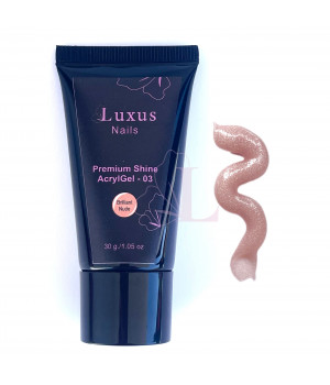 Premium Shine AcrylGel - 03 (Brilliant Nude) Luxus Nails - 30 g.