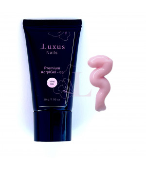 Premium AcrylGel - 03 (Violet Milk) Luxus Nails - 30 g.