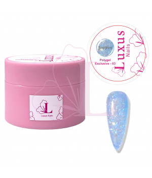 Polygel Exclusive - 03 (Sapphire) Luxus Nails 15 g.