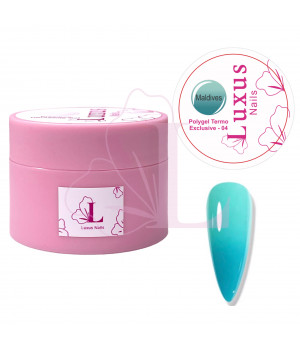 Polygel Termo Exclusive-04 (Maldives) Luxus Nails 15 g.