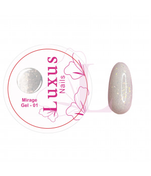 Mirage Gel - 01 (Builder Gel) Luxus Nails 15 g.