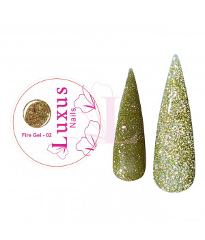 Fire Gel 02 (Builder Gel) Luxus Nails 15 g.