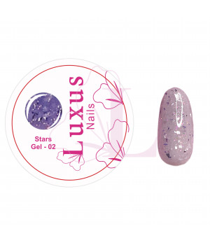 Stars Gel - 02 (Builder Gel) Luxus Nails 15 g.