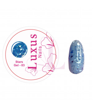 Stars Gel - 03 (Builder Gel) Luxus Nails 15 g.