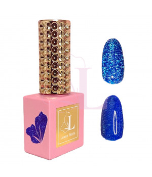 Lurex Collection 03 Luxus Nails (blau, reflektierend) 8 ml.
